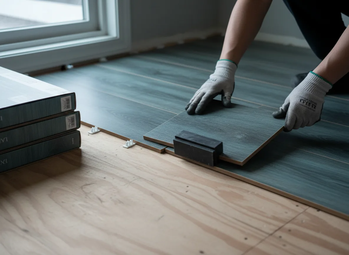 Luxury Vinyl Plank Installation company in Scheller, IL